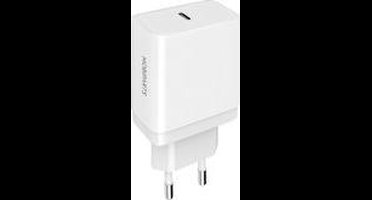 Oplader iPhone en Samsung - Oplader USB C - Universele QC Snellader 20W - PD 3.0 - Apple oplader en Samsung oplader - Wit - Mobiparts