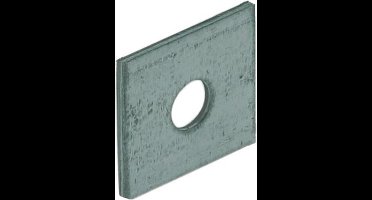 GB M16 Sluitplaat 40 x 40 verzinkt 100 stuks