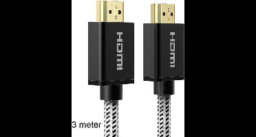 Orico HDMI 2.0 kabel 3 meter – 4K @60Hz –Nylon Braided