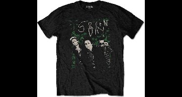 Green Day - Green Lean Heren T-shirt - XL - Zwart