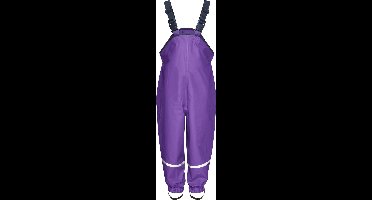 Playshoes - Regenbroek met bretels voor kinderen - Paars