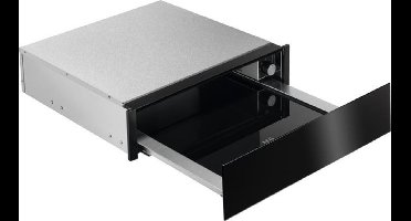 AEG Warmhoudlade | Model KDE911424B | Zwart | Push Pull-opening | 30 - 80 °C | 140x595x530 mm (HxBxD)