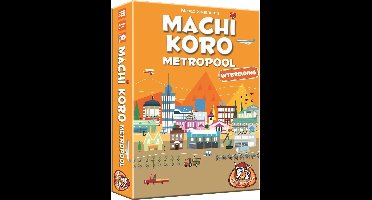 White Goblin Games - Machi Koro: Metropool - familiespel - 2 tot 5 spelers - 40 minuten - Vanaf 7 jaar