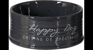 Eetkom stone happy dog Ø10,5