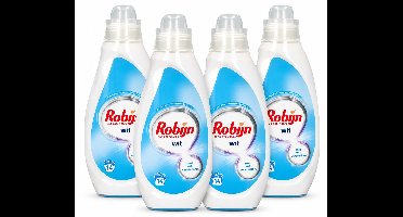 Robijn - Wasmiddel - Voor witte kleding - 4X700ml - 54 wasbeurten