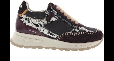 Dames Sneakers Piedi Nudi Karol Brown Leather Dalma Bruin - Maat 39