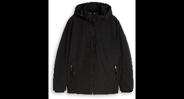 Tom Tailor - Functionele jas met afneembare capuchon - Maat XXL - Black