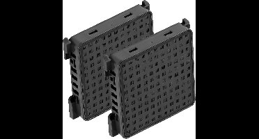 2-Pack Actieve Koolstoffilters voor Koelkasten, Betrouwbare Luchtzuivering voor FreshAir en BioFresh Koelkasten, Vervangingsfilters voor Optimale Versheid en Gezondheid