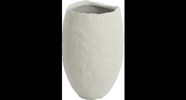 Light & Living Vaas Tingri 58cm - Crème