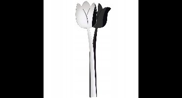 Bugatti Tulipano Saladebestek Set (Zilver/Zwart)