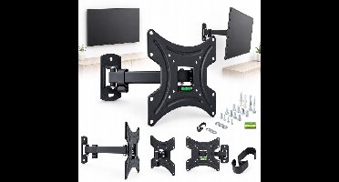 Bracker FM200 Wandsteun TV 17-42" Volledig Beweegbaar, 25kg, VESA 200x200