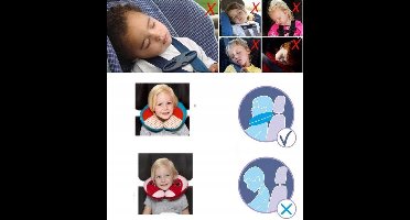 Reiskussen Neksteun voor Kinderen - 6 Kleuren