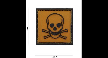 101 Inc Embleem 3D Pvc Toxic  13055