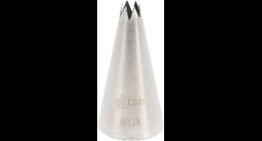 Spuitmondje rvs ster 6 mm