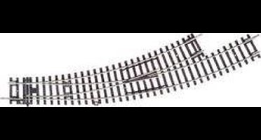 H0 Piko A-rails 55227 Gebogen wissel, Links 1 stuk(s)