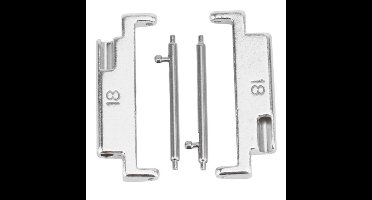 Metalen Horlogebandadapter voor Smartwatches met 18-22 mm Connector