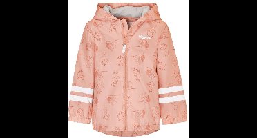 Playshoes - Regenjas - Hertje - Zalmkleur - Maat 92