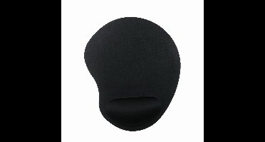 Gembird Ergonomische Muismat met Zachte Schuim Polssteun, Antislip Rubberen Basis, Comfortabel en Duurzaam Ontwerp, Ideaal voor Verbeterde Comfort en Productiviteit Thuis en op Kantoor
