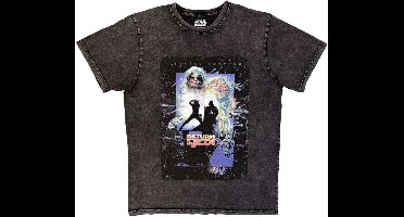 Disney Star Wars - ROTJ Silhouette Heren Tshirt - L - Zwart