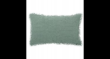 Sierkussens met Groene Franjes 30x50 cm