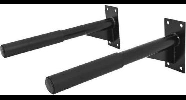 Gorilla Sports Dipsteunen - Dip station - Wandmontage - Dip bars