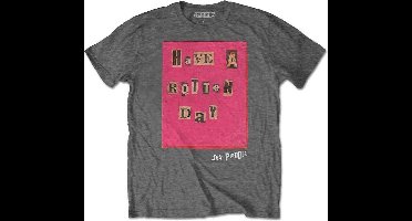 Sex Pistols - Rotten Day Heren Tshirt - M - Grijs