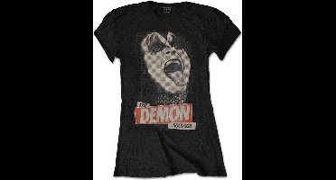 Kiss - The Demon Rock Dames T-shirt - S - Zwart