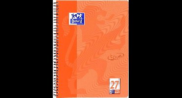 Oxford TOUCH, Afbeelding, Koraal, A4+, 80 vel, 90 g/m², Gelijnd papier