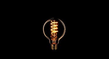ETH Glas LED bol Lichtbron - Fitting E27 - Dimbaar