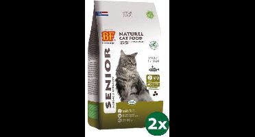 Biofood premium quality kat senior ageing kattenvoer 2x 1,5 kg