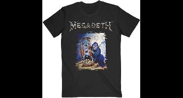Megadeth - Countdown Hourglass Heren T-shirt - M - Zwart