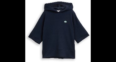 Tom Tailor - Hoodiesweatshirt van scuba - Maat S - sky captain blue