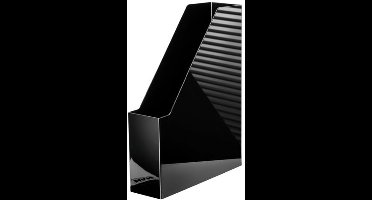 HAN tijdschriftencassette - i-LINE - afmetingen 315 x 248 x 76mm - hoogglans zwart - formaat A4/C4 - HA-16501-13