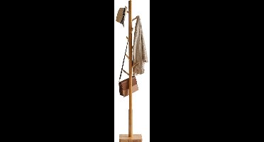 DailySupplies® Kapstok Staand - Garderoberek - Kledingrek Haken- Industrieel - Natuurlijk