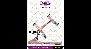 D&D Home Catwalk/Original Small Harness 18-28CM Roze