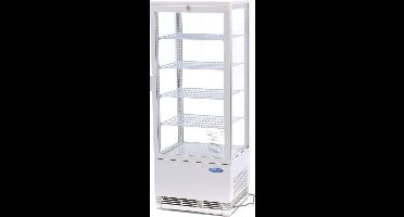 Koelvitrine - 98 L - 43 cm - Wit