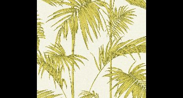 PALMBLADEREN BEHANG | Botanisch - groen - A.S. Création Metropolitan Stories