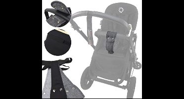 Hoogwaardige kruisband en glijband voor kinderwagen, bevestigingsriem voor kinderwagens