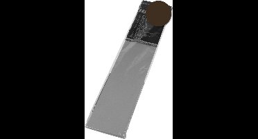 Folia crêpepapier chocoladebruin