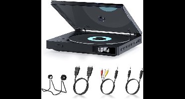 DailySupplies® DVD Speler met HDMI - Externe DVVD Speler - Zwart