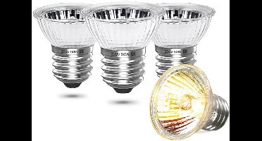 DailySupplies® Warmtelamp Reptielen - Terrarium - Zilver