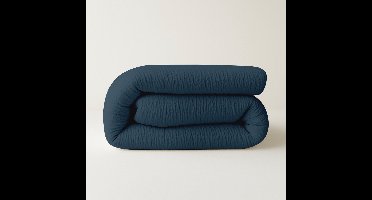 Zydante Dekbed Zonder Overtrek - Mousseline Micro - Hoesloos Dekbed - Eazzzy - Petrol / 200x200