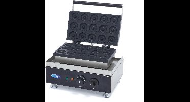 Donutmaker - 15 Mini Donuts - Ø 5 cm - Ingebouwde Timer