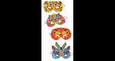 Djeco mozaïeken Jungle Animals knutselset - FSC MIX stickers.