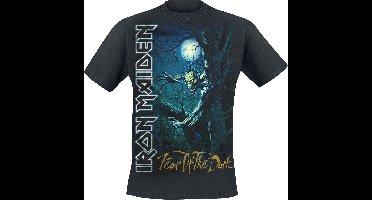 Iron Maiden Fear Of The Dark Heren T-shirt - zwart - 3XL