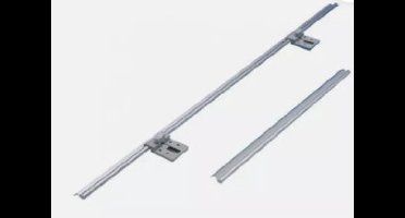 Tafelbladrail Aluminium Compleet