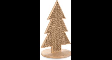 Designed by Lotte Krab Kerstboom - Krabpaal - Hout - 35x35x62 cm