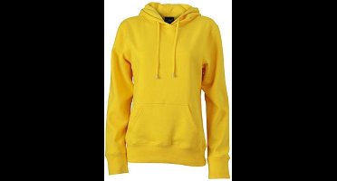 James and Nicholson Dames/dames Hooded Sweatshirt (Zonnegeel)