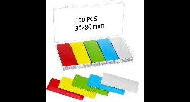 Set van 100 Magnetische Labels voor Whiteboards en Koelkasten