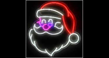 Cepewa Neon Kerstman Lamp - LED verlichting - oplaadbaar - incl USB-C kabel